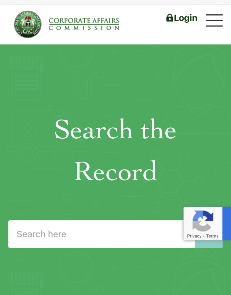 CAC PUBLIC SEARCH